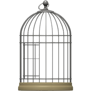 Cage bird PNG-41388